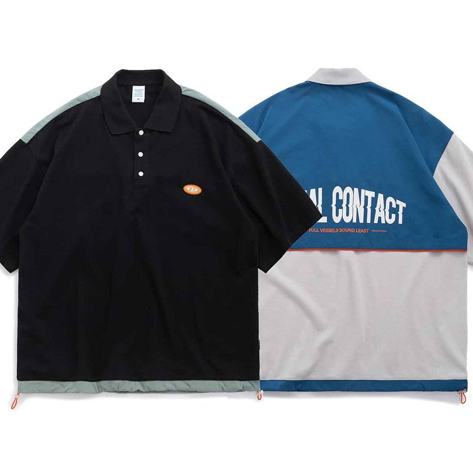 เสื้อโปโลโอเวอร์ไซส์ SOCIAL CONTACT by inflation